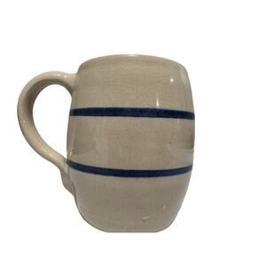 Marshall Pottery Master Potter Kenneth Striped Pottery Mug Vintage